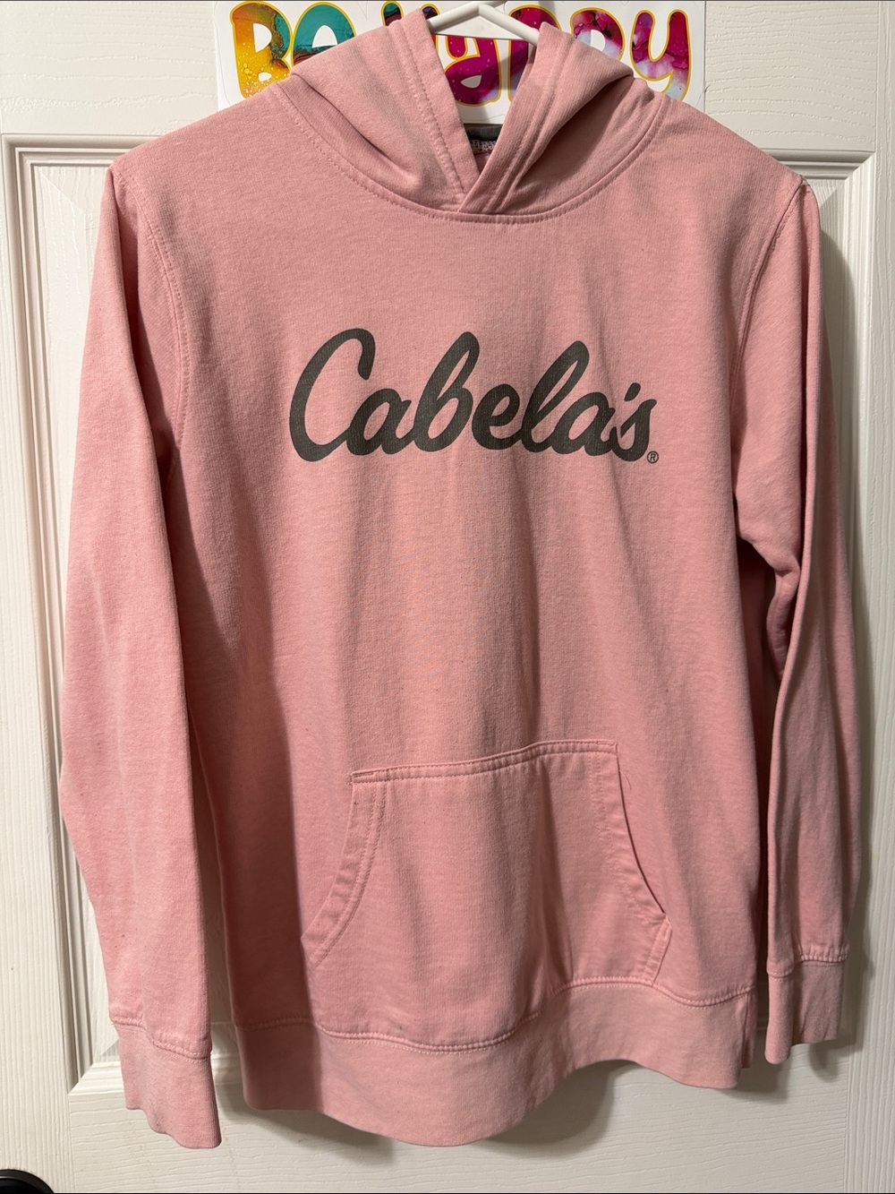 Cabela's Pink Logo Hoodie for Kids